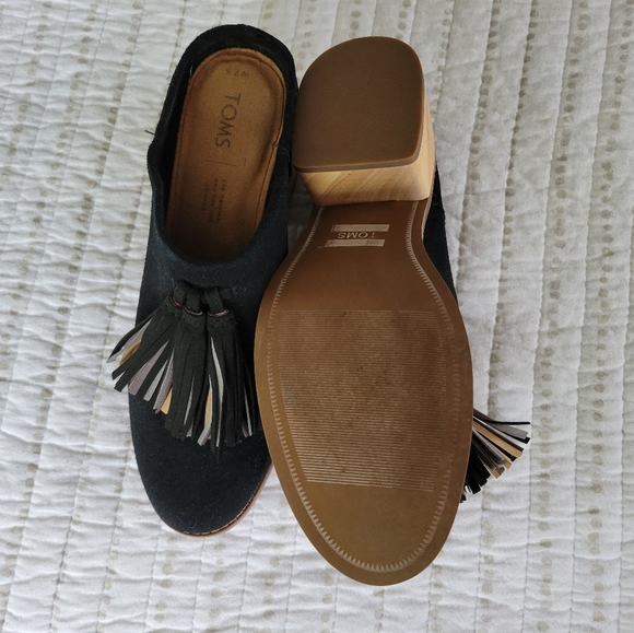 Tom's block heel slip-on shoes - Picture 3 of 5